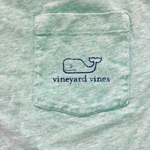 Vineyard vines T-shirt Long sleeve blue green XXL